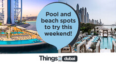 Pool and beach spots to try this weekend in Dubai!