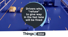 Drivers who "refuse" to give way in the fast lane will be fined