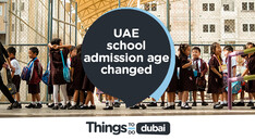 UAE school admission age changed
